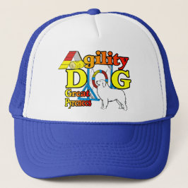 Große Pyrenäen Agility Geschenke Truckerkappe