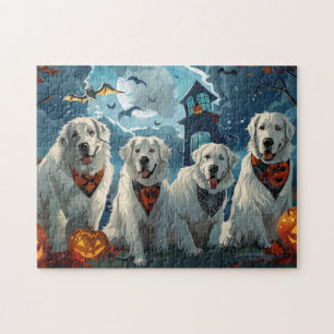 Größe Pyrenäen Halloween Gruselig Puzzle