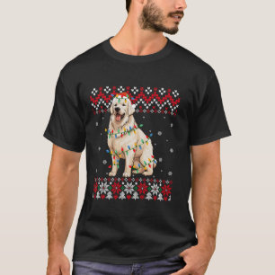 Große Pyrenäen Hunde Weihnachtsmannmütze Männer Ki T-Shirt