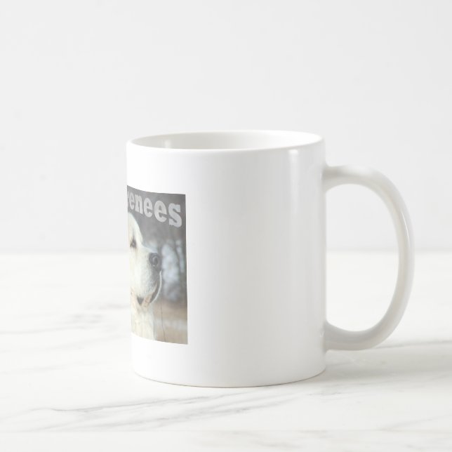Große Pyrenäen-Kaffee-Tasse Kaffeetasse (Rechts)