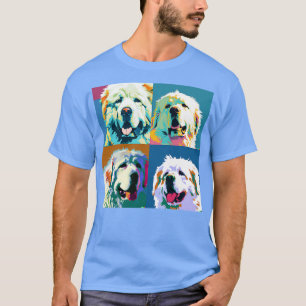 Große Pyrenäen Kunst Hund Lover Geschenke 1 T-Shirt