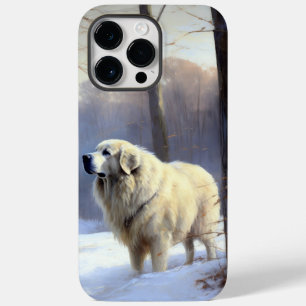 Große Pyrenäen Lass es schneien Weihnachten Case-Mate iPhone 14 Pro Max Hülle