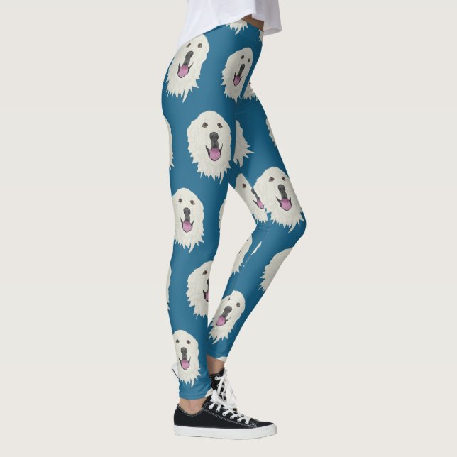 Große Pyrenäen  Leggings (Rechts)