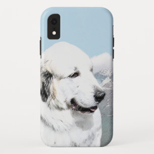 Große Pyrenäen Malerei - Original Hunde Kunst Case-Mate iPhone Hülle