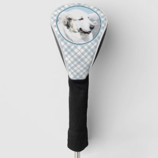 Große Pyrenäen Malerei - Original Hunde Kunst Golf Headcover