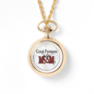 Große Pyrenäen Mama Geschenke Armbanduhr