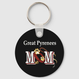 Große Pyrenäen MAMA Geschenke Schlüsselanhänger