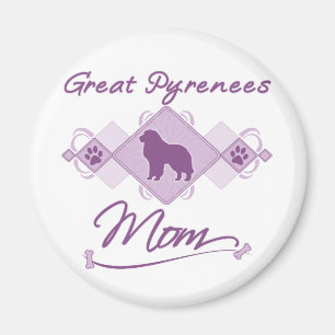 Große Pyrenäen-Mama Magnet