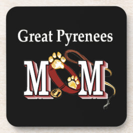 Große Pyrenäen-Mama Untersetzer