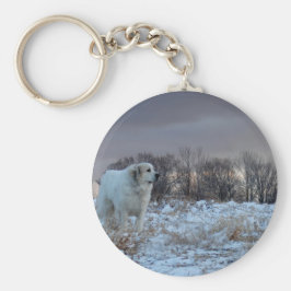 Große Pyrenäen Schlüsselanhänger