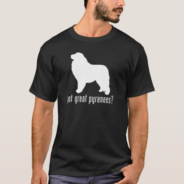 Große Pyrenäen T-Shirt (Vorderseite)