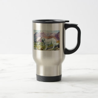 Große Pyrenäen-Tasse Reisebecher