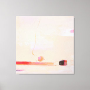 Große quadratische Abstrakte Malerei von Maura Ree Leinwanddruck