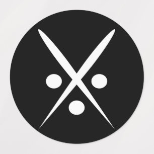 Große quadratische Klebefläche / wasserdicht Etiketten