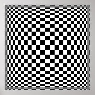 Große Quark Op Art Poster