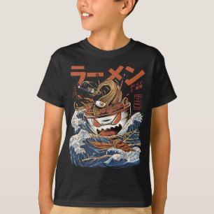 Große Ramen von Kanagawa japanischen Lebensmittel  T-Shirt