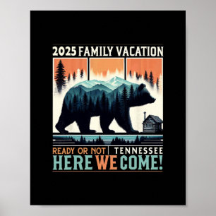 Große Rauchige Berge Tennessee Familienurlaub 20 Poster