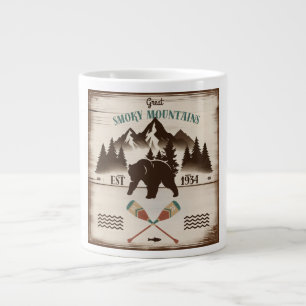 Große, rauchige Berge, TN-Bär Jumbo-Tasse