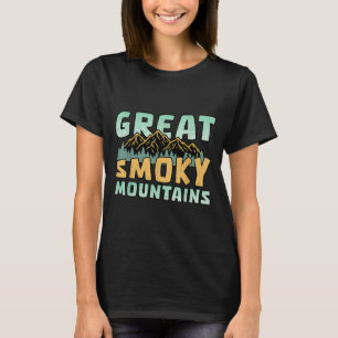 Große rauchige Berge Wandern Tennessee Nord T-Shirt