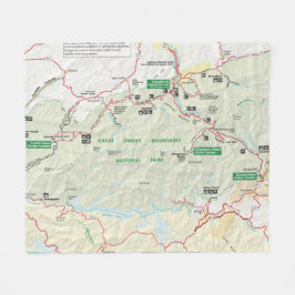 Große rauchige GebirgsFleecedecke Fleecedecke