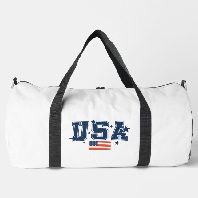 Große Reisetasche-USA Duffle Bag (Vorderseite)