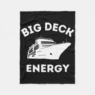 Große Retro-Deeck-Energie-Kreuzfahrtschiff-Reise-U Fleecedecke
