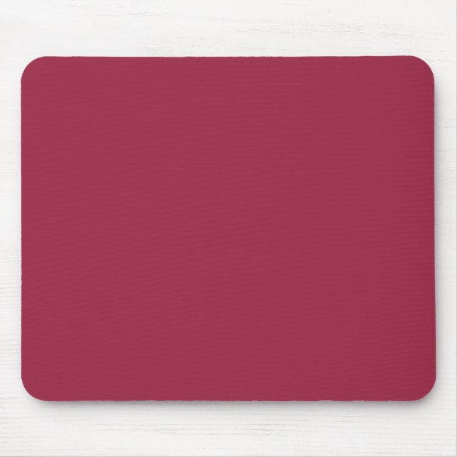 Große Rubintaufe (einfarbig) Mousepad (Vorne)