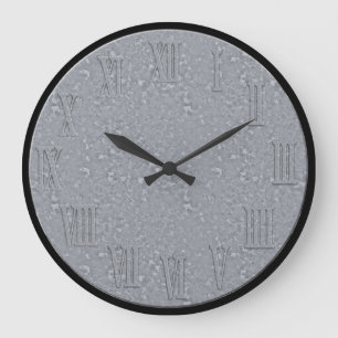 Große Runde galvanisierte Blick-Wanduhr Wanduhr