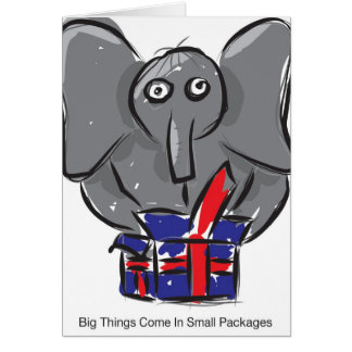 Große Sachen kommen in Päckchen