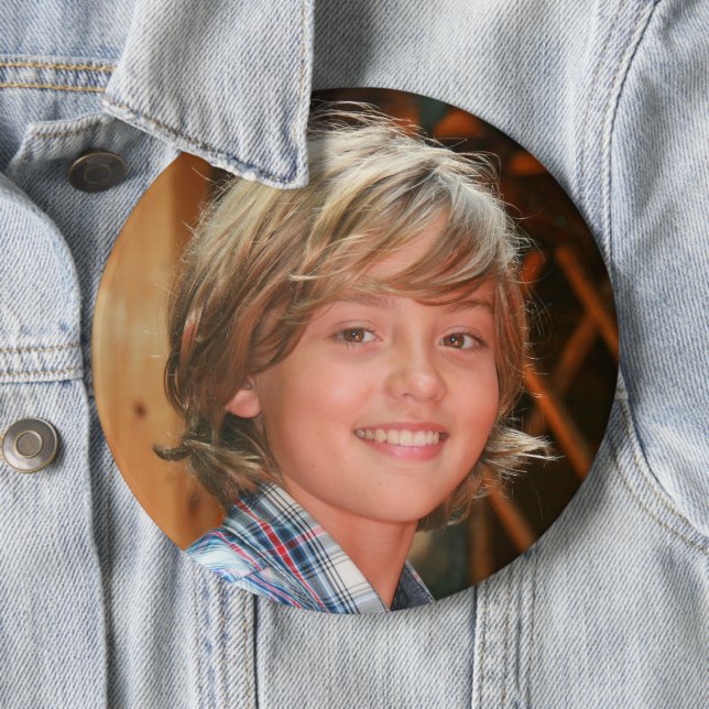 GROSSE Schaltfläche für benutzerdefiniertes Foto Button (Beispiel)