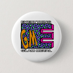 Große Schaltfläche für das blaue Leopard-Logo d Button