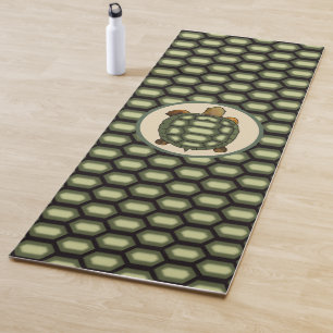 Große Schildkröte und Schildkrötenpanzer Yogamatte
