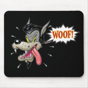 Große schlechte Wolf-Auflage Mousepad
