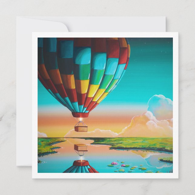 Große schöne Morgen - Mini Print (Vorderseite)