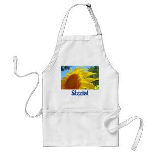Größe! Schürze Sommerblumen Grillen GRILLEN apon
