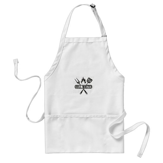 Große Schürze zum Kochen und Grillen (Vorne)