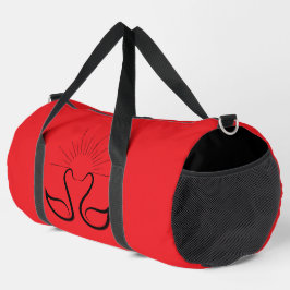 Große Schwan-Tasche Duffle Bag