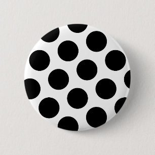 Große schwarze diagonale Punkte Button