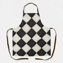 Große schwarze und antike weiße Diamanten Mittel