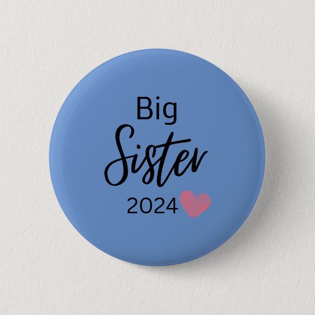 große Schwester 2024 Button (Vorderseite)