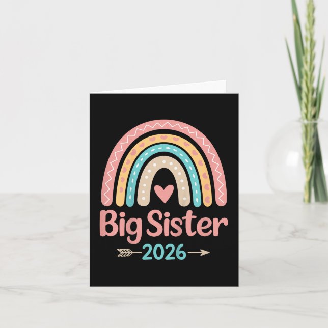 Große Schwester 2026  Karte (Vorderseite)