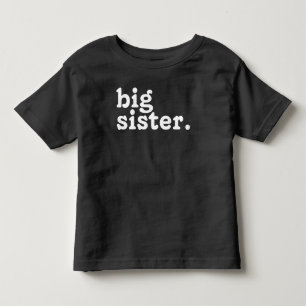 Große Schwester Ankündigung, Zur großen Schwester  Kleinkind T-shirt
