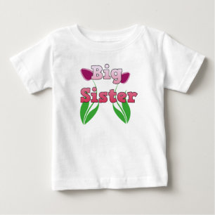 Große Schwester Ankündigungskleid Baby T-shirt