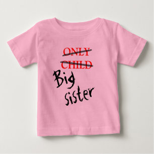 Große Schwester Baby T-shirt