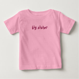 große Schwester Baby T-shirt