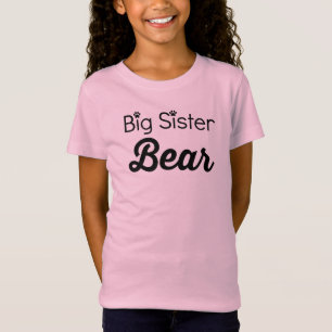 Große Schwester-Bär T-Shirt
