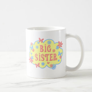 Große Schwester-Blumen-Schmetterlings-Tasse Tasse