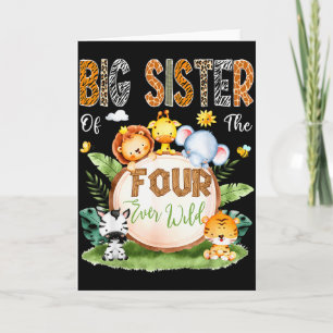Große Schwester der Four Ever Wild Safari zum 4. G Karte
