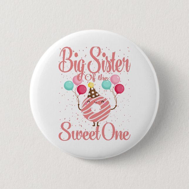 Große Schwester der süßen Familie, die 1. Button (Vorderseite)