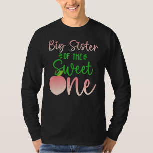 Große Schwester des Geburtstags 1 Pfirsich 1. Somm T-Shirt